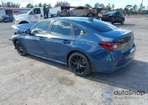 2025 Honda Civic Hybrid Sport/Sport Touring from USA, damaged, VIN 2HGFE4F88SH343042